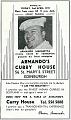 Armando's Curry House.